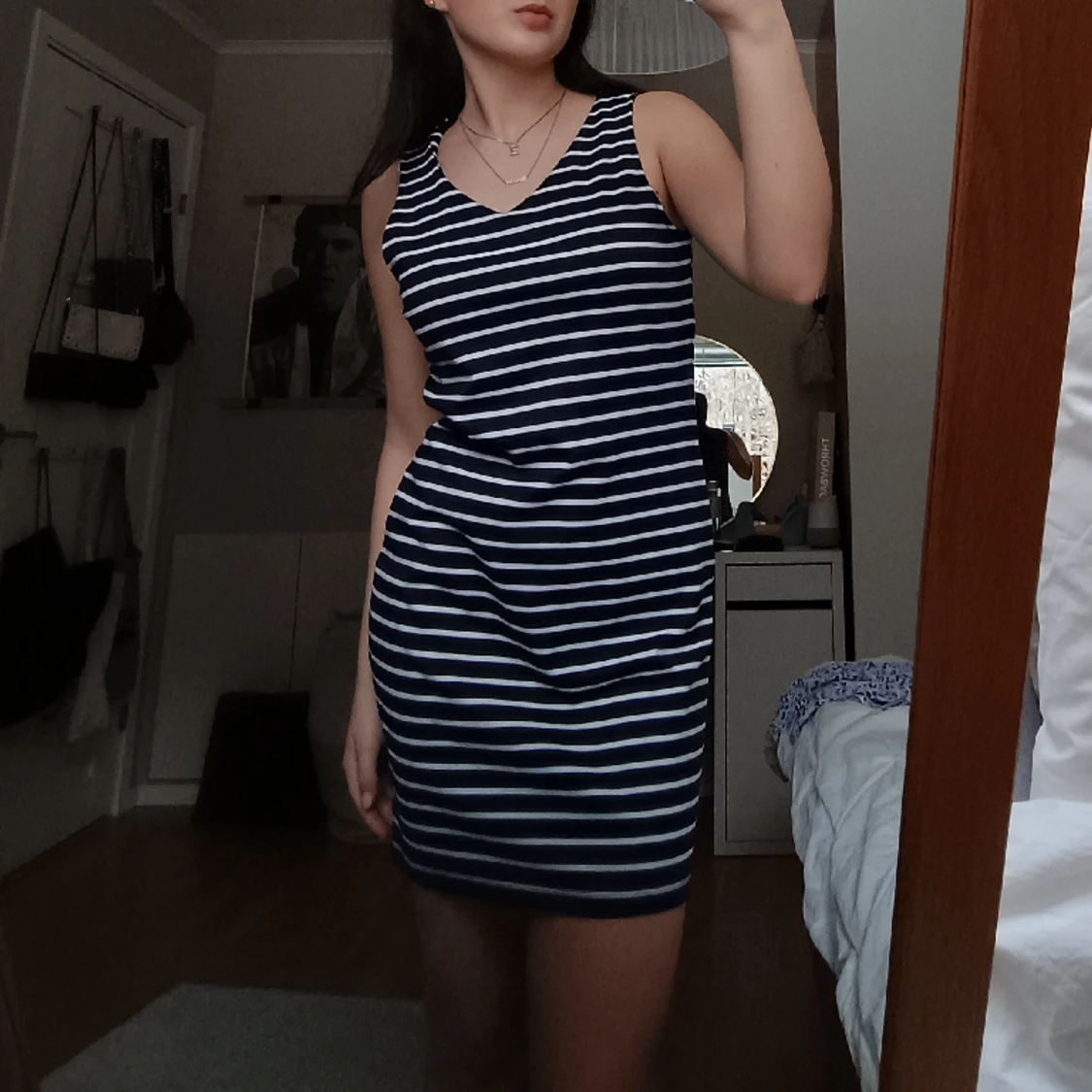 Randig sommarklänning