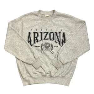 grå mysig collegetröja  - säljer denna mysiga collegetröjan! bra skick. passar lite oversized. defekterna på bild 3 synns knappt och kan bli tvättad. om du har frågor så är det bara att kontakta mig.