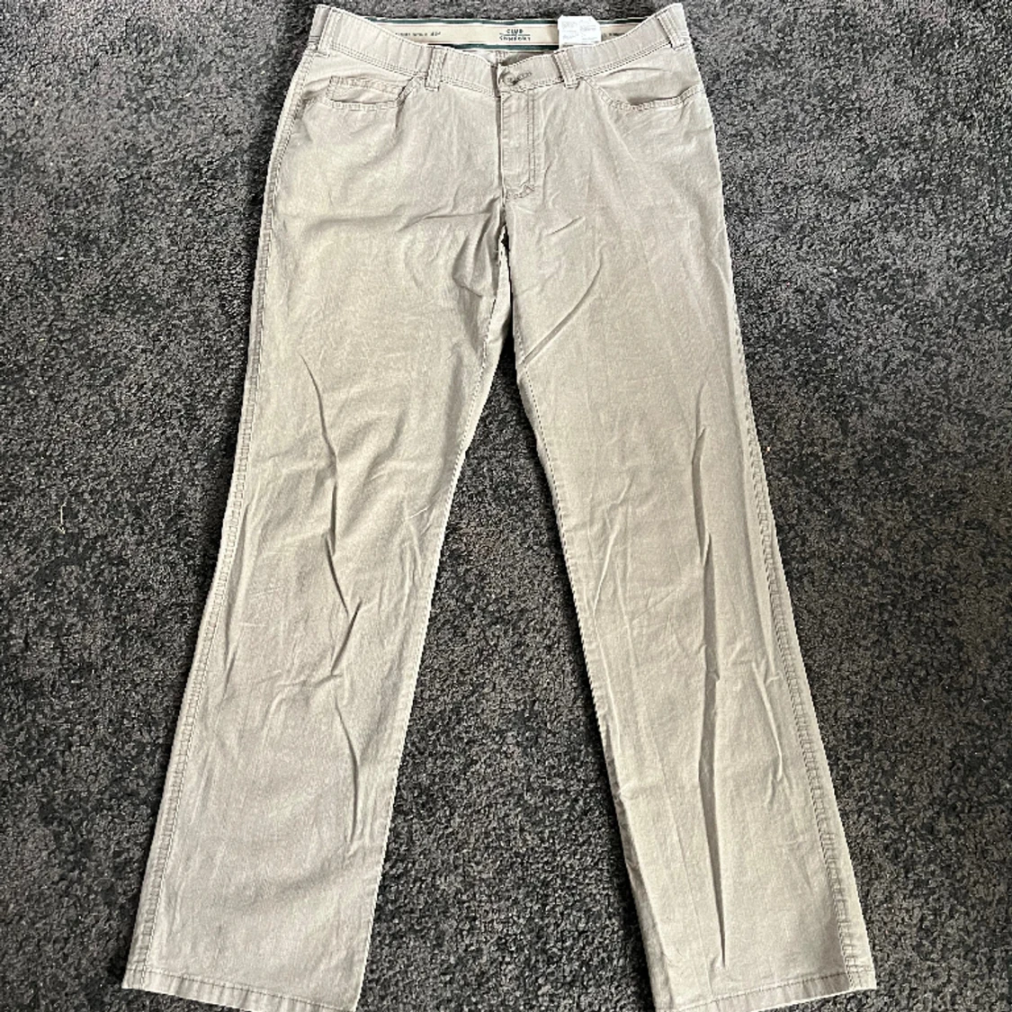 Vintage straight byxor