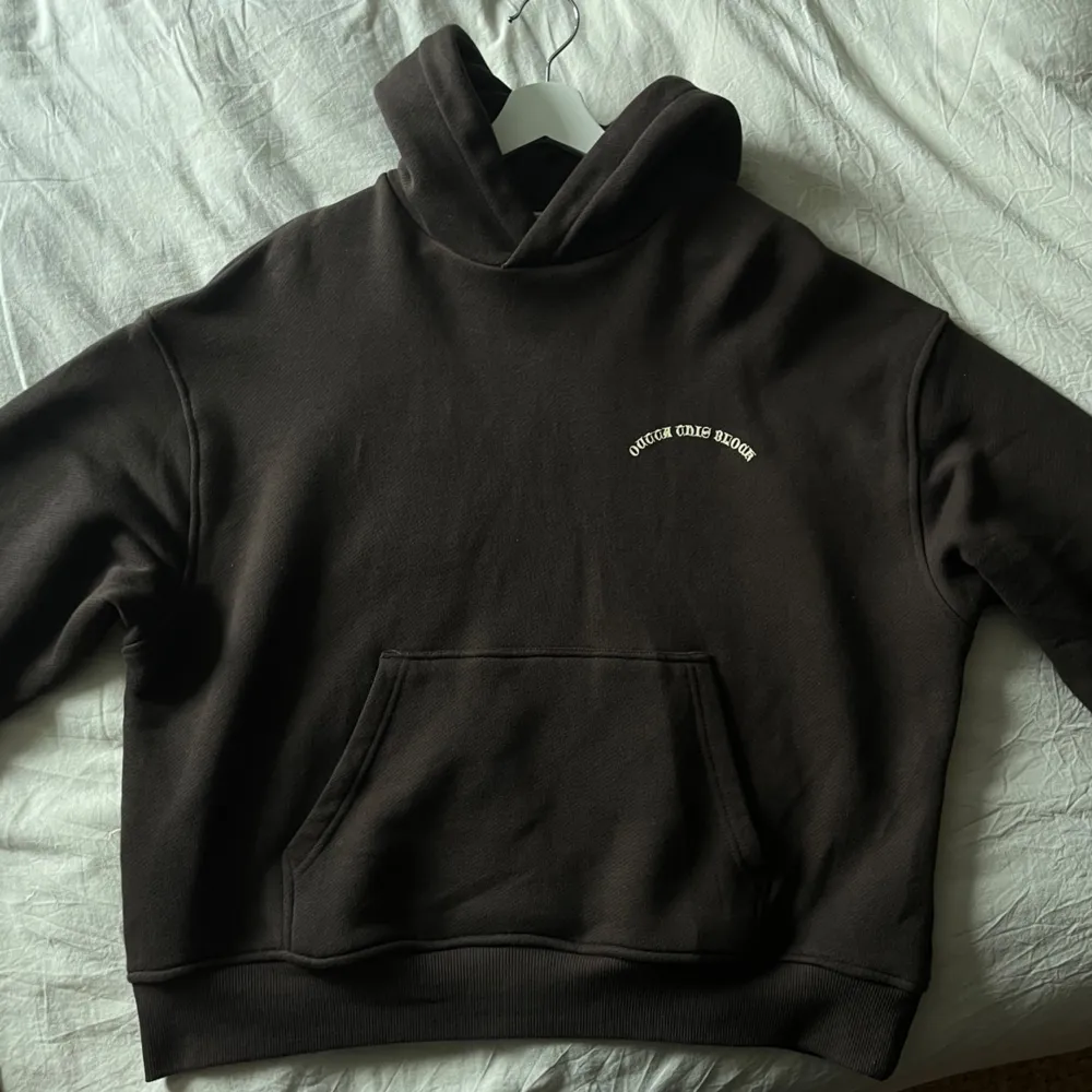 Riktigt snygg hoodie från zara i storlek small, Passar medium med. Aldrig använd så i nyskick. Pris kan diskuteras! . Hoodies.