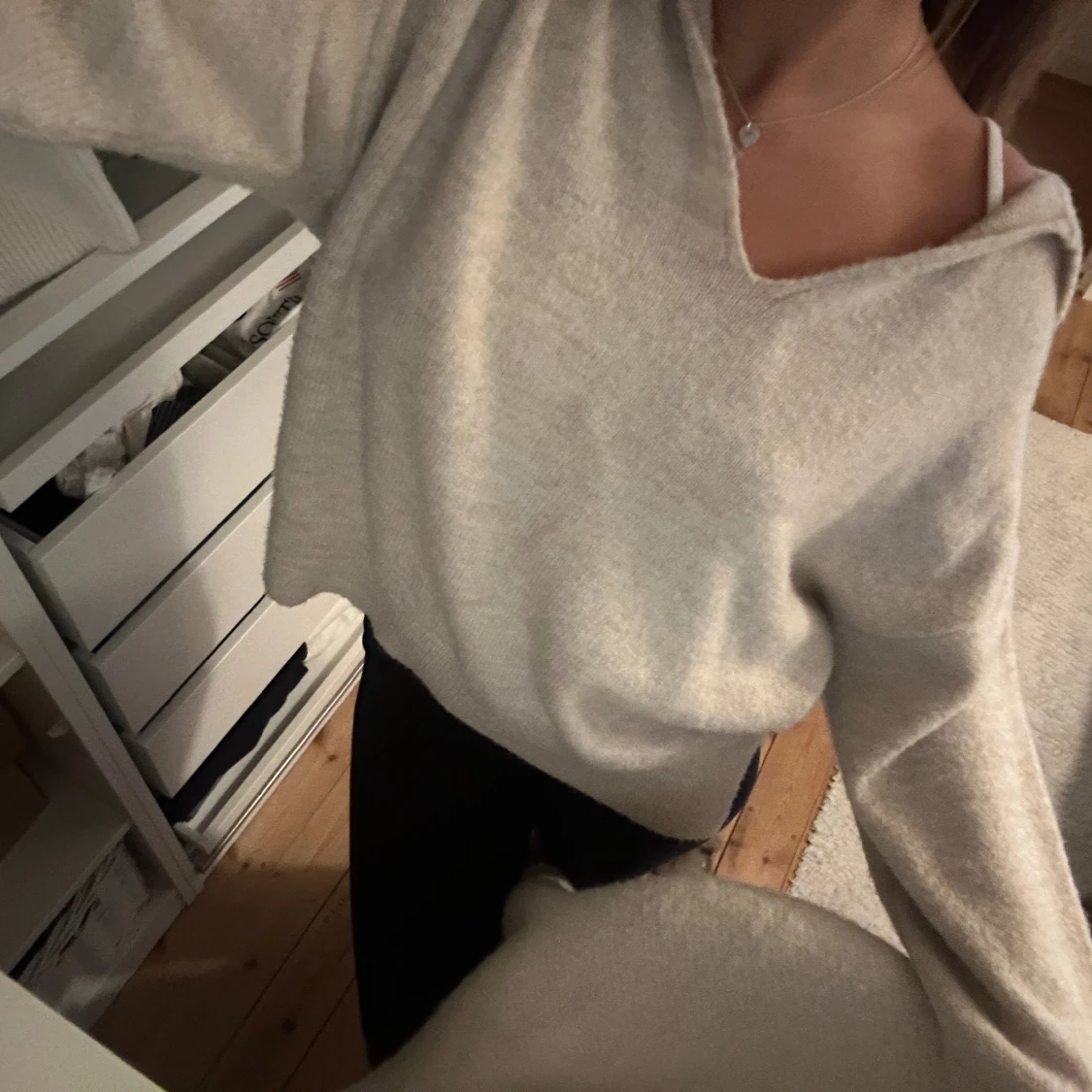 Stickad tröja  - 90