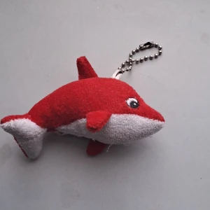 Nyckelring delfin  - Är i tyg. 🩷😊