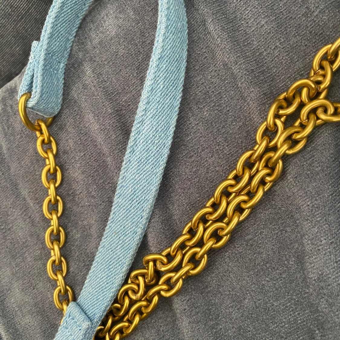 Väska /. En fin blå väska - 27