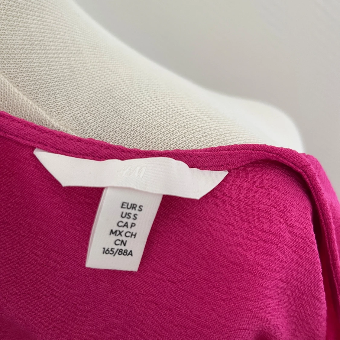 H&M Rosa  klänning i linnemix  - 92