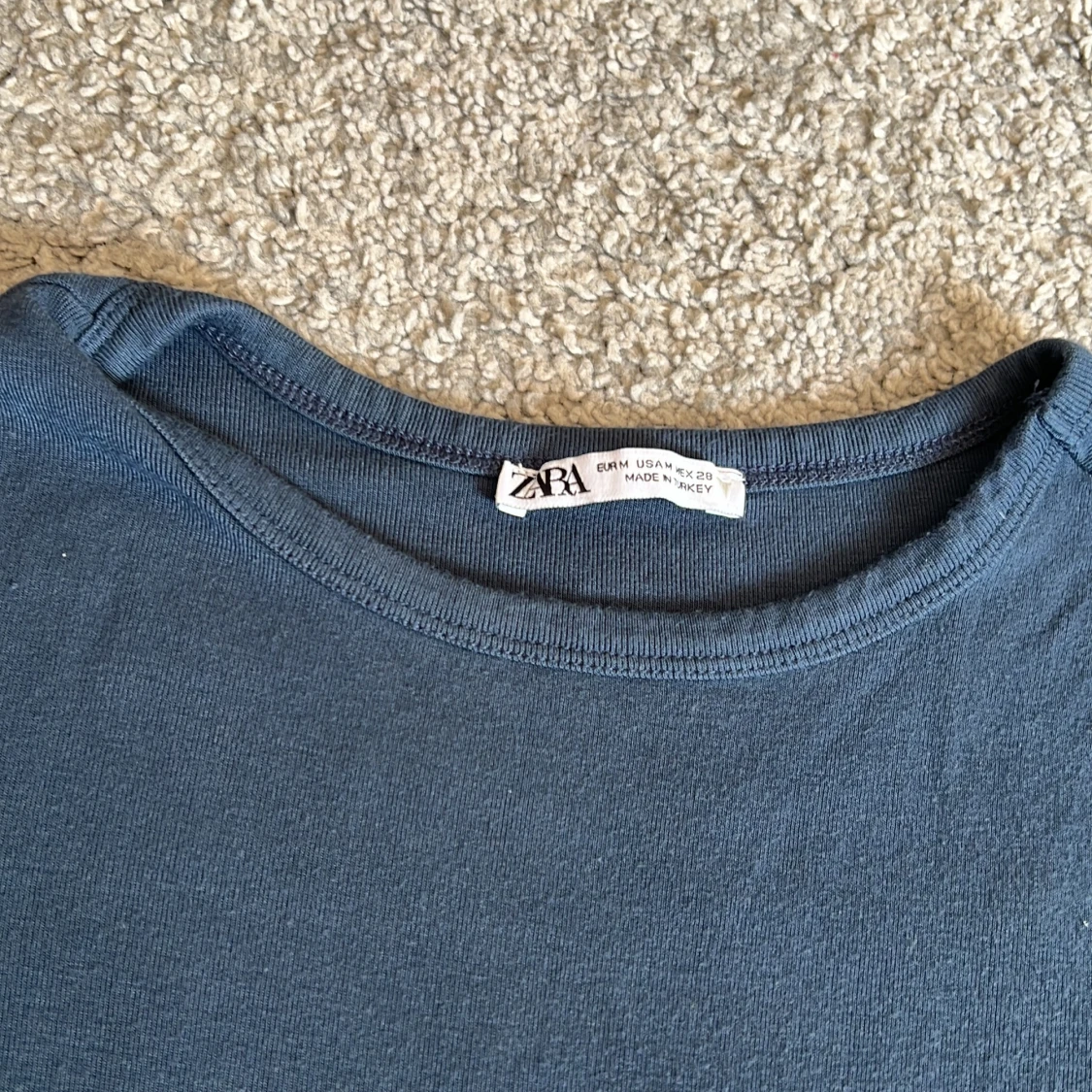 Blå crop top 💙 - 90