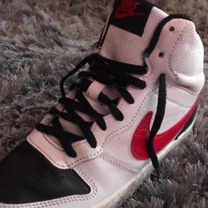 Nike Jordan  - Nike skor snygga med röda detaljer. Jättefint skick! Strl 37,5  Kan fraktas. Nypris över 1000kr