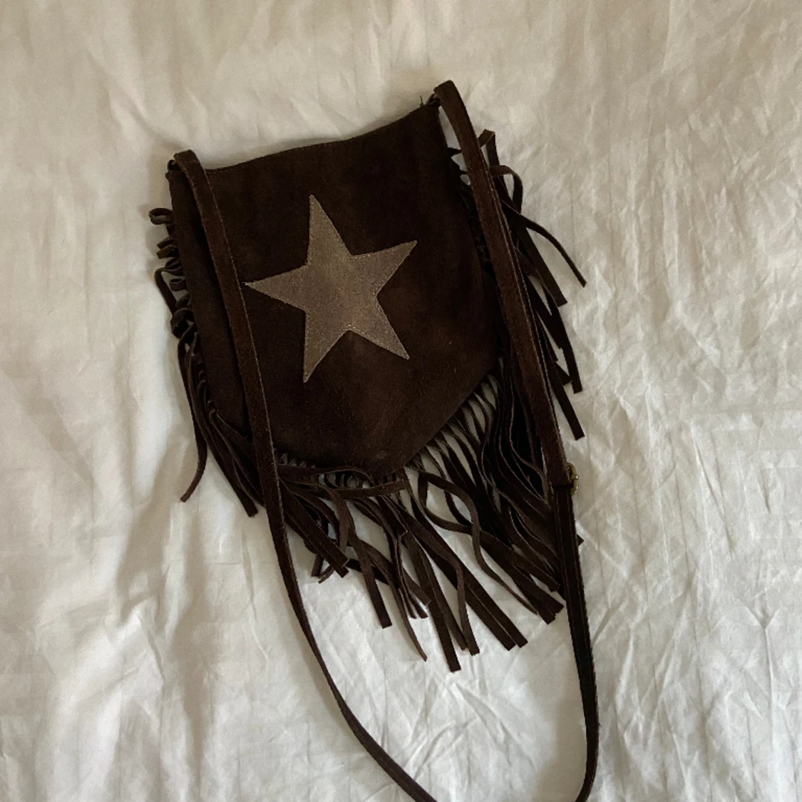 Axelväska, läder - 90