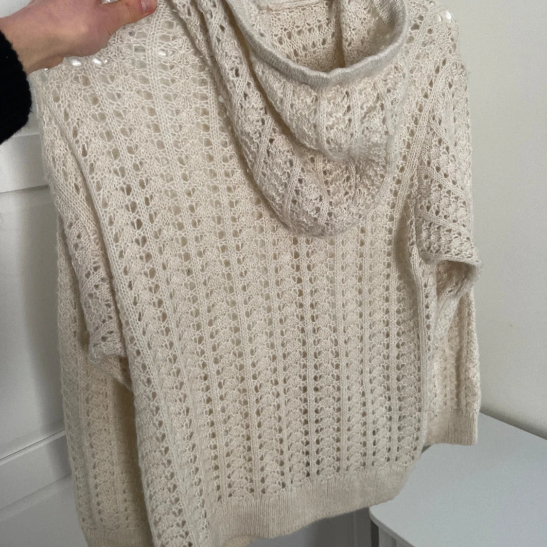 Stickad kofta från mango  - 90
