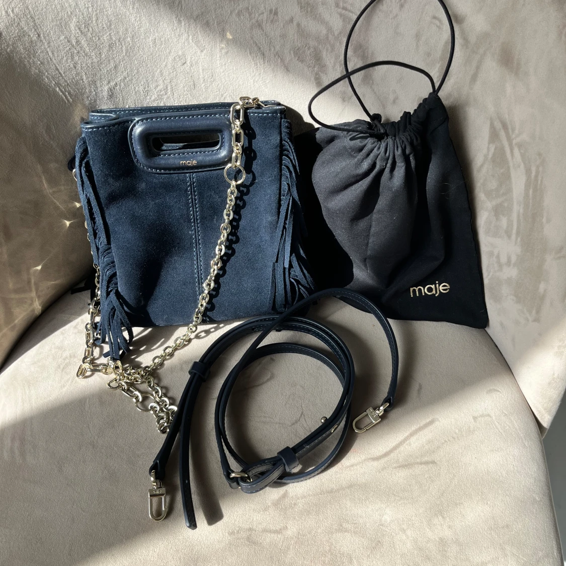 Marinblå majeväska💙💙 - 93