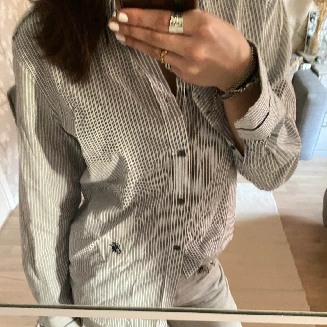 Randig skjorta  - 91