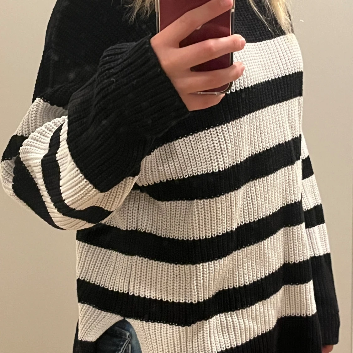 Stickad tröja  - 90