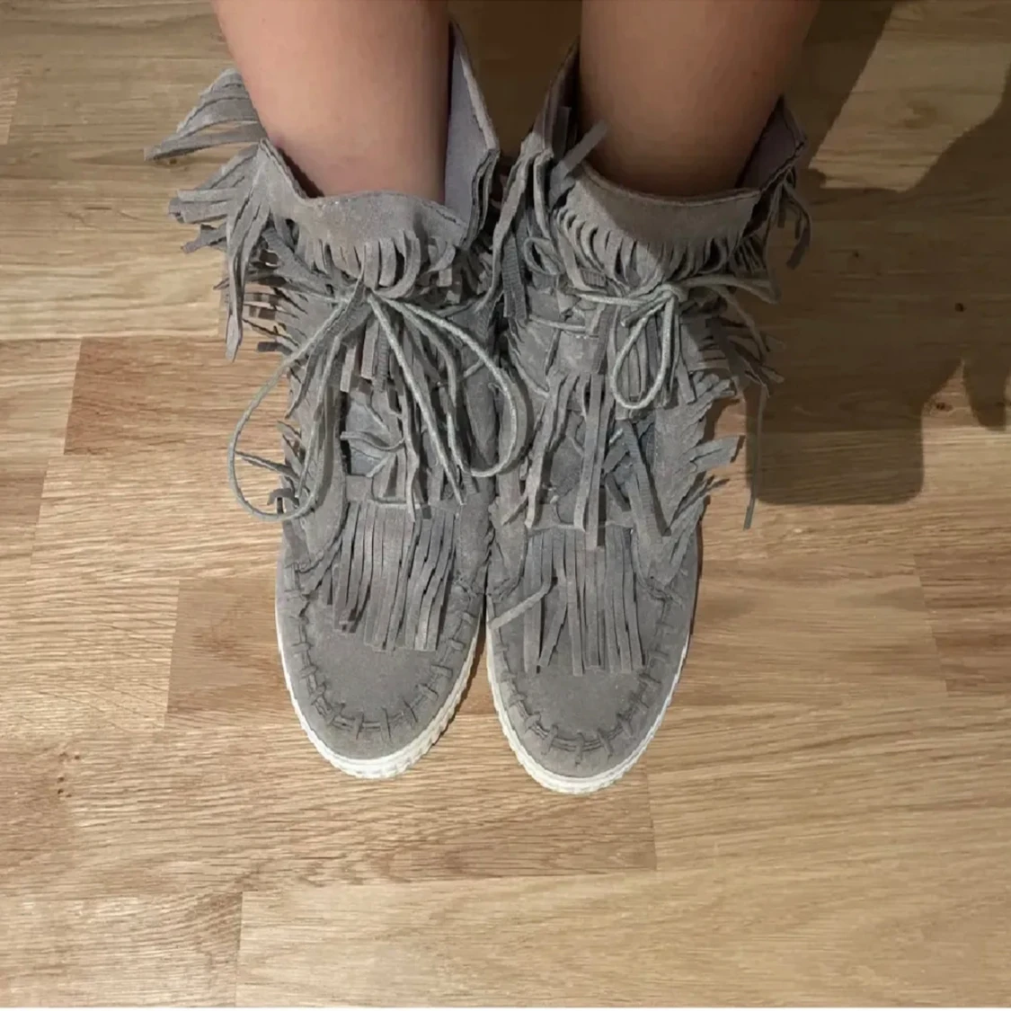 Skor med fransar - 90