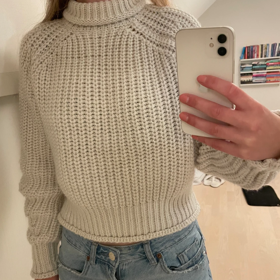 Stickad tröja 