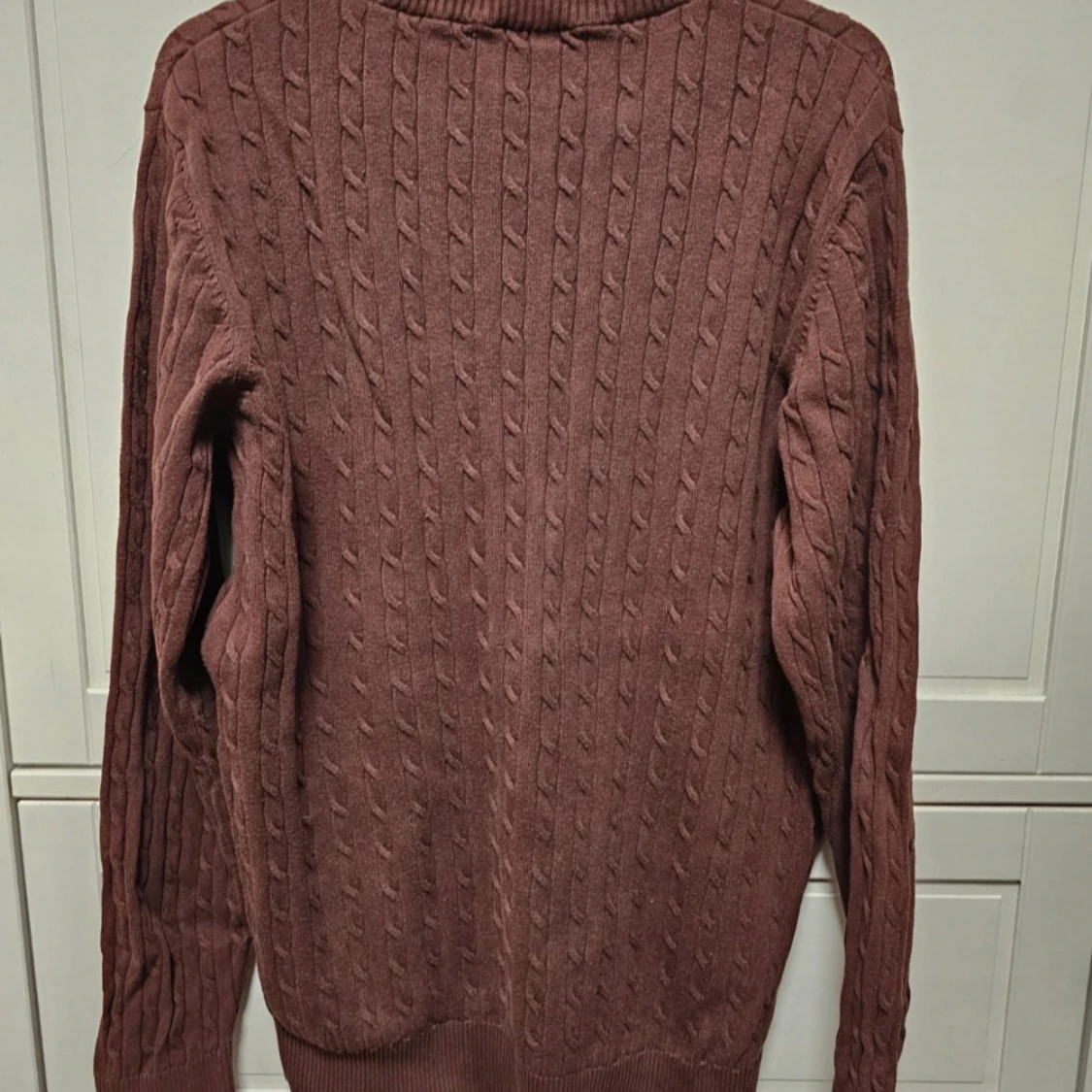 Kabelstickad tröja Medium - 90