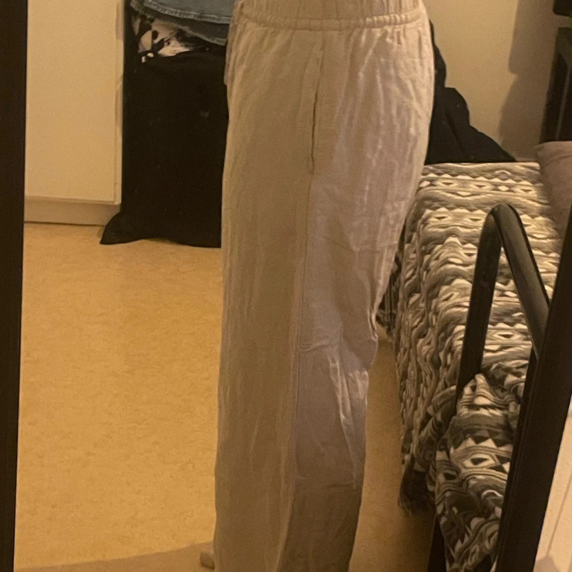 Linne byxor från H&M - 90