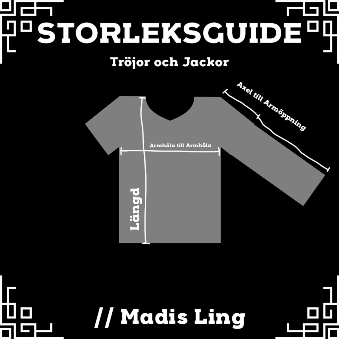 Storleksguide - 90
