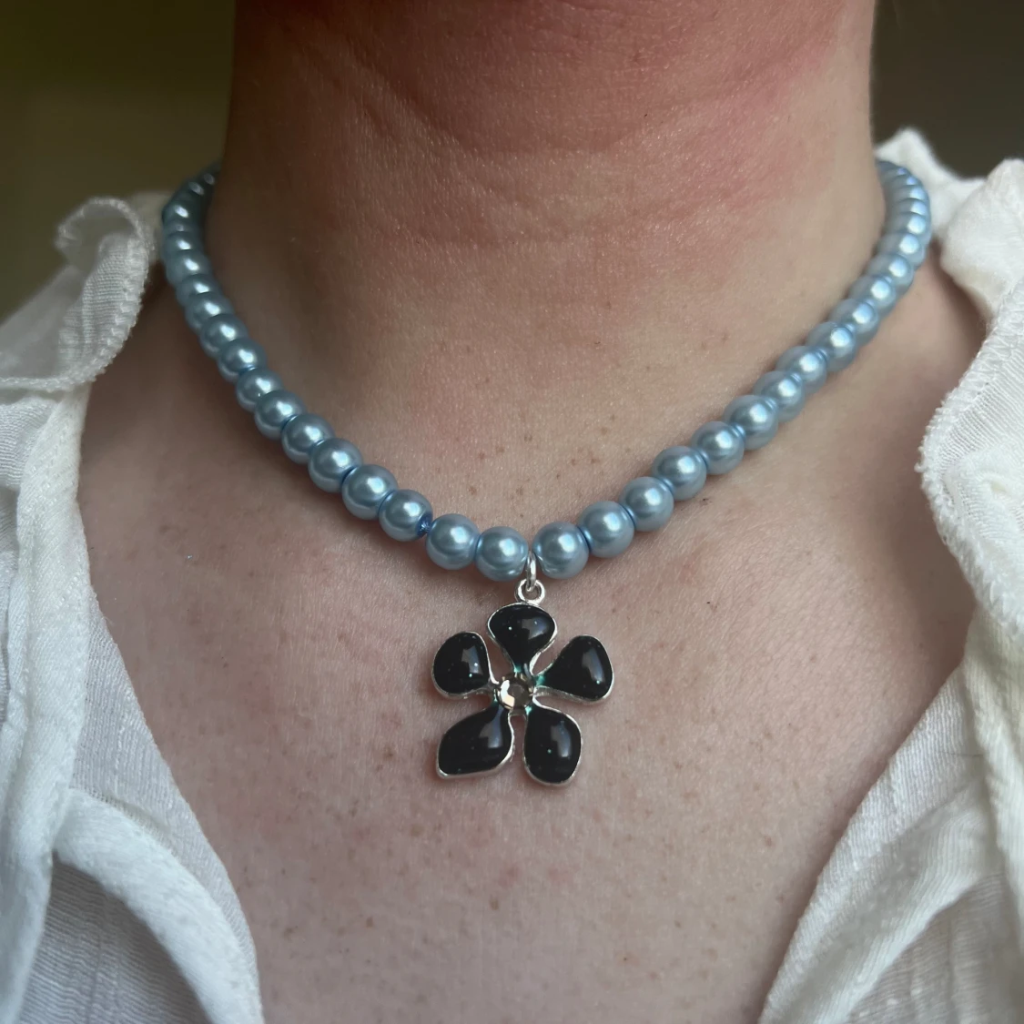 Handgjort halsband  - 91