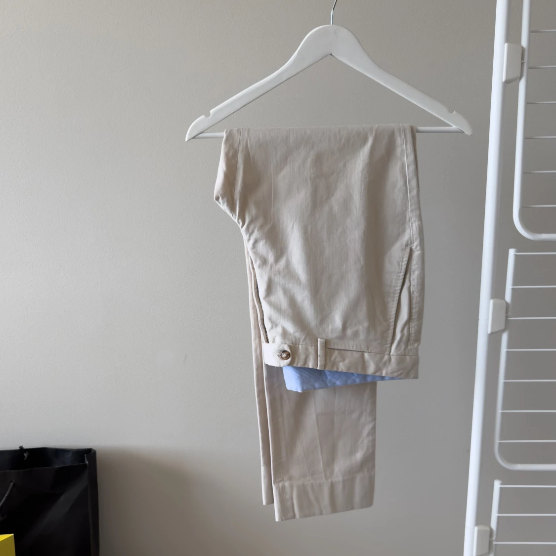 Beige Massimo Dutti Byxor