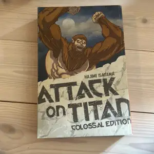 Attack on titan bok i  nyskick