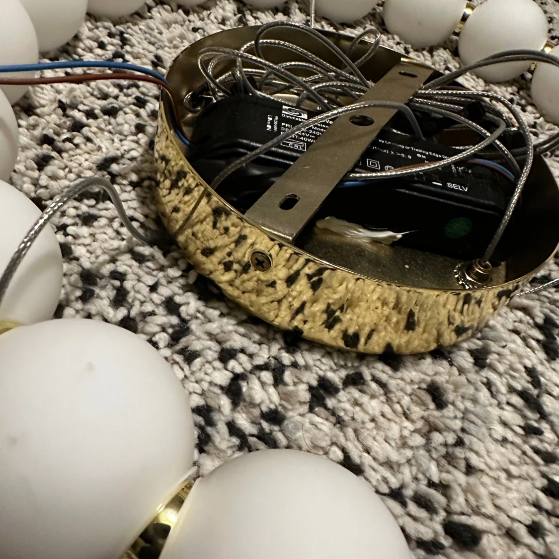 Lampa från rusta  - 90