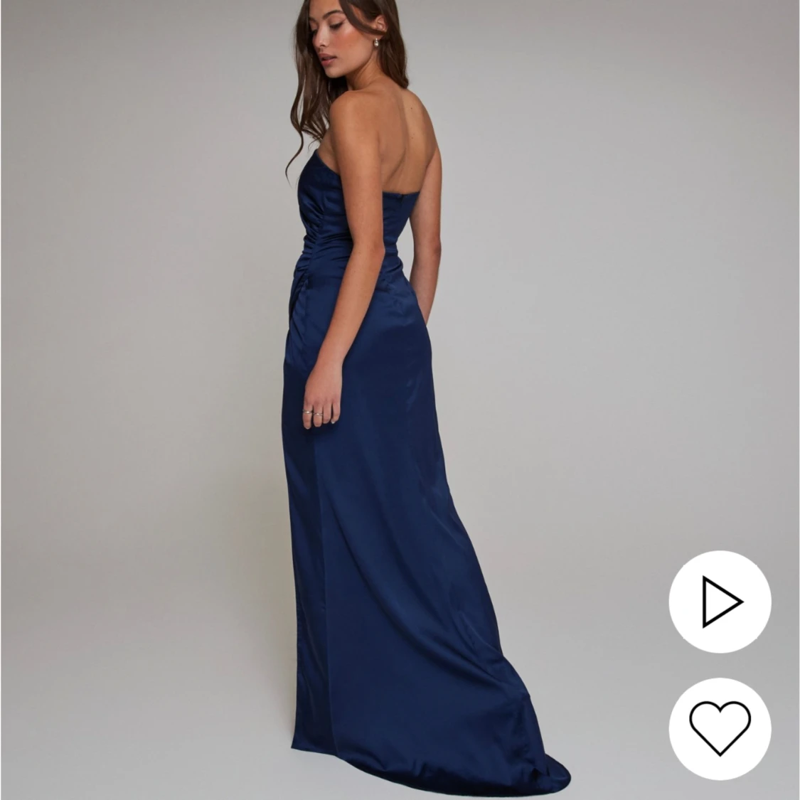 Blå balklänning - 91