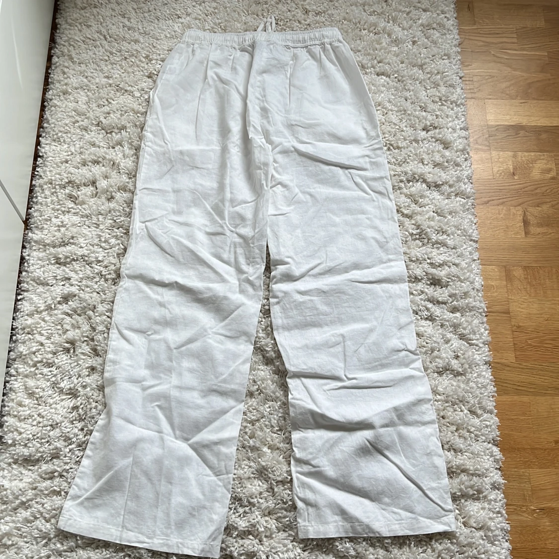 Madlady linnebyxor mid-waist - 93