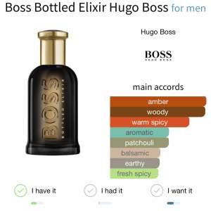 2 ml sample av Hugo boss bottled elixir  18kr frakt betalas av köparen  Nypris 1200(50ml)  