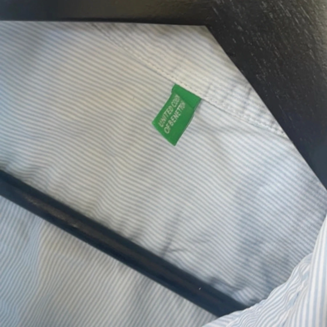 Fin blå somrig skjorta  - 91