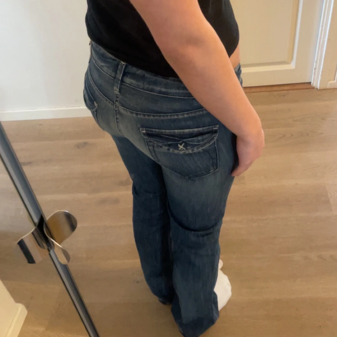 Lågmidjade jeans - 90