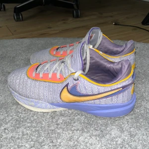 LeBron 20 violet frost - Säljer mina LeBron 20 violet frost storlek 46 då jag inte anväder de längre. Skicket är som nytt.