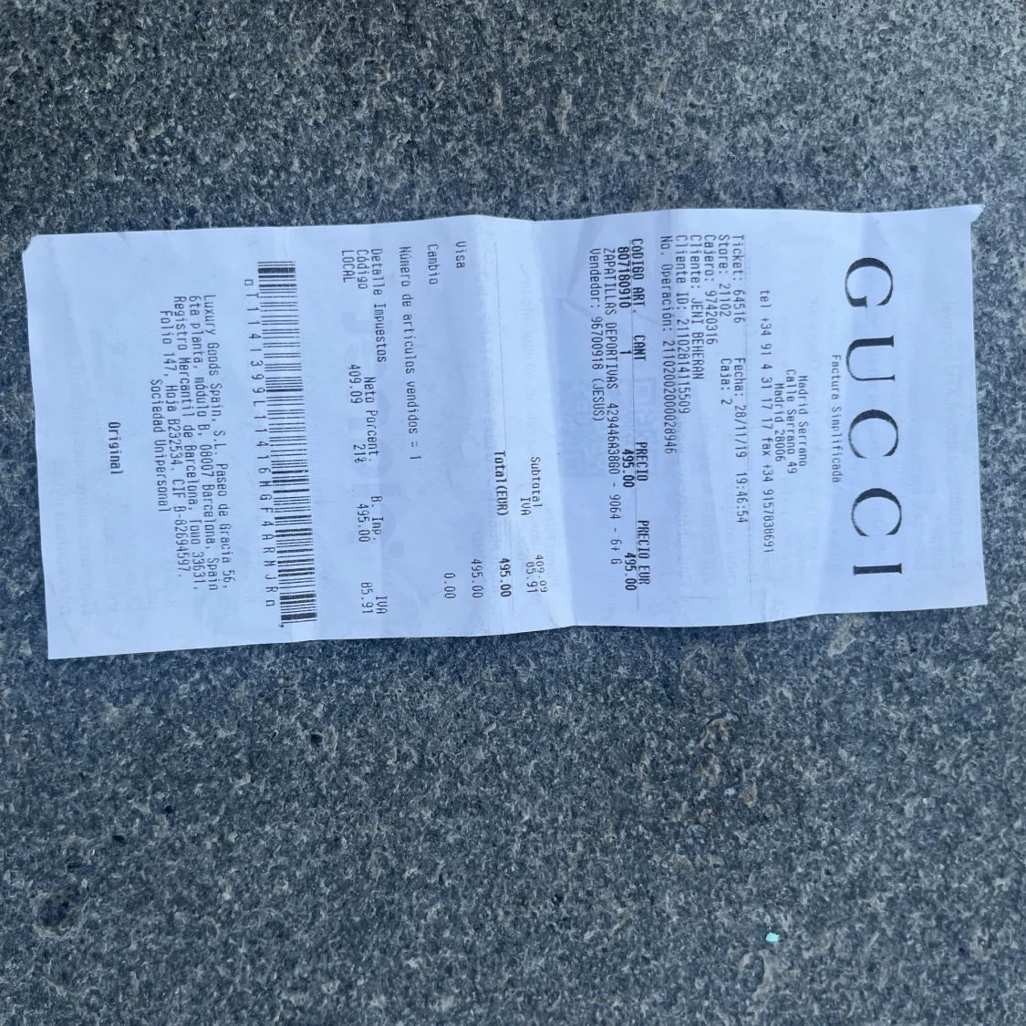 Gucci Ace Bee skor - 92