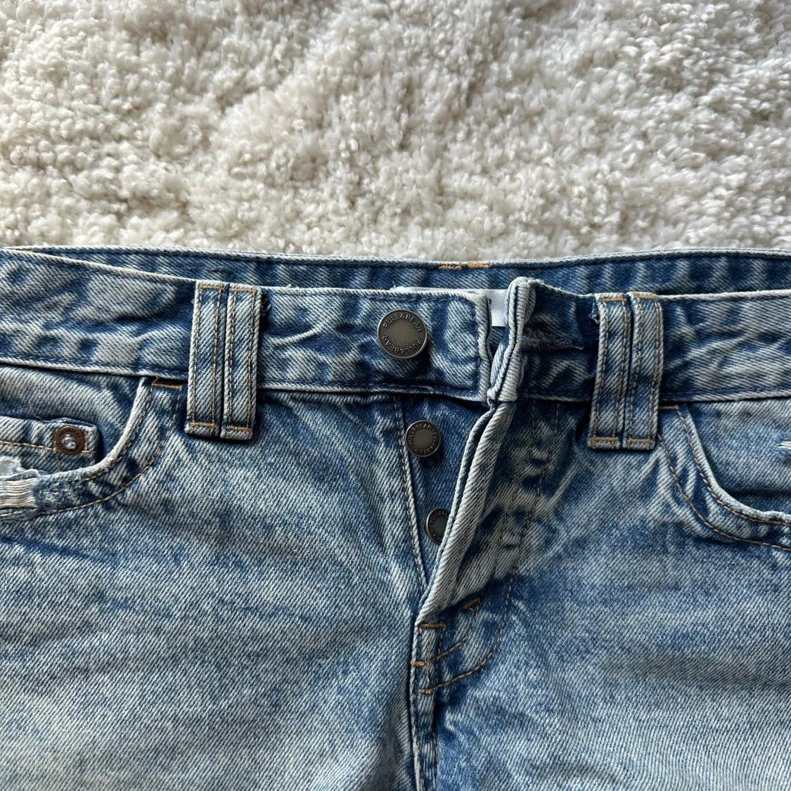 Low waist jeans-shorts   - 2