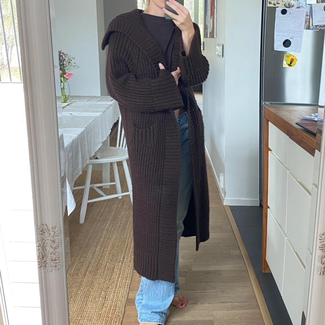 Lång kofta från Zara - 90