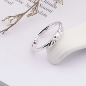 925 Silverpläterade Ring  - Fri stlk  Helt ny 