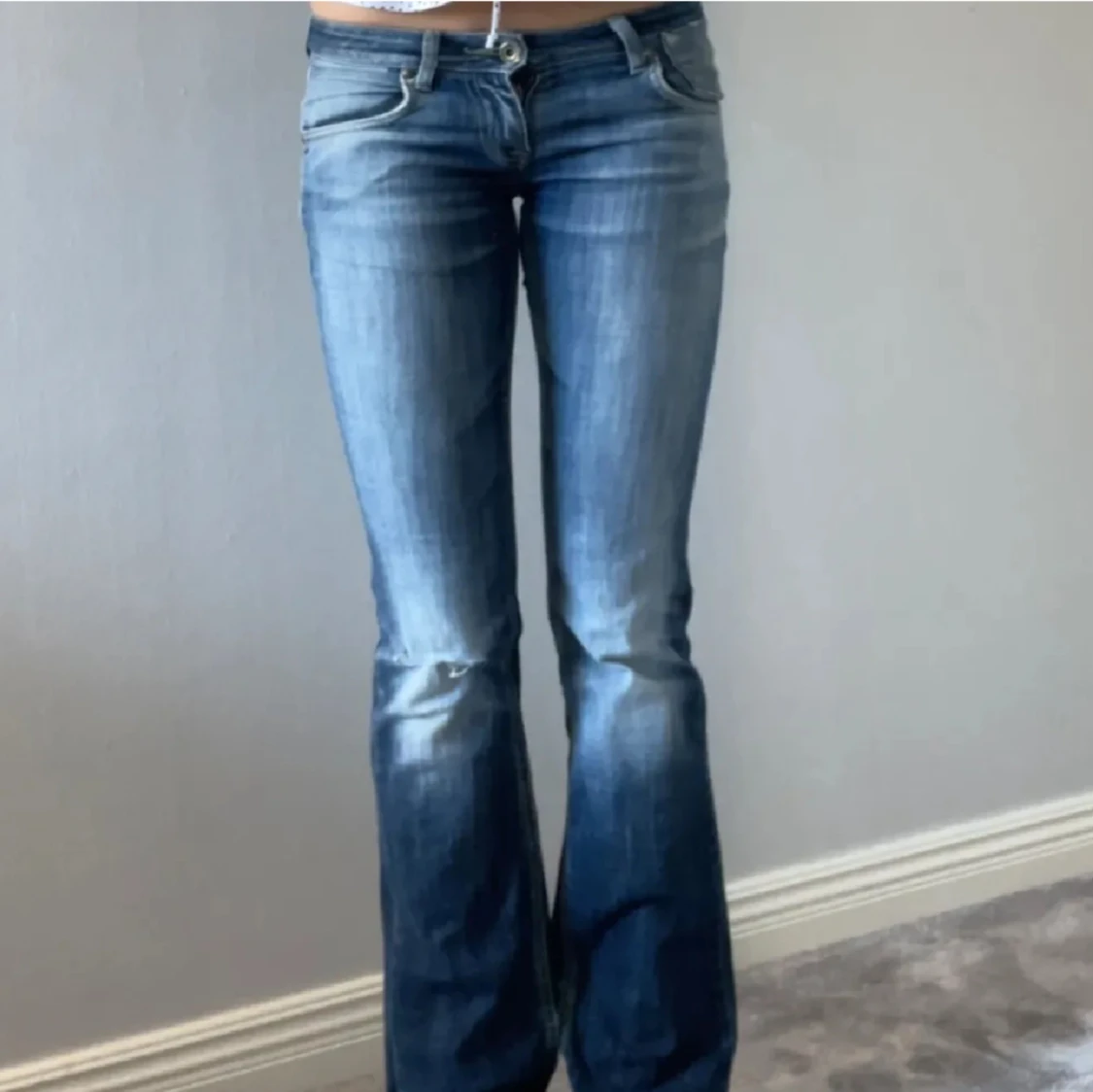 Lågmidjade bootcut Jeans