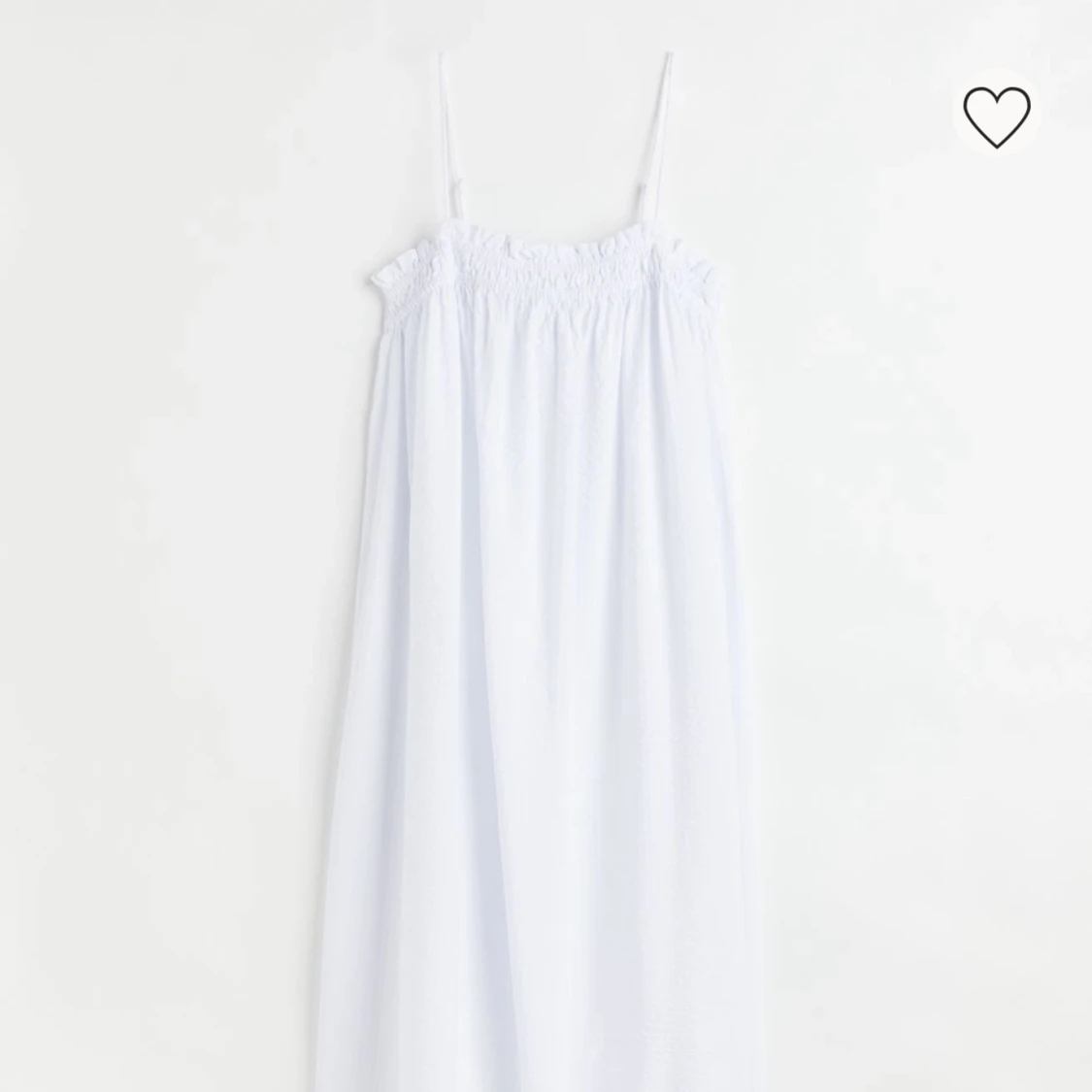 Vit långklänning  - 92