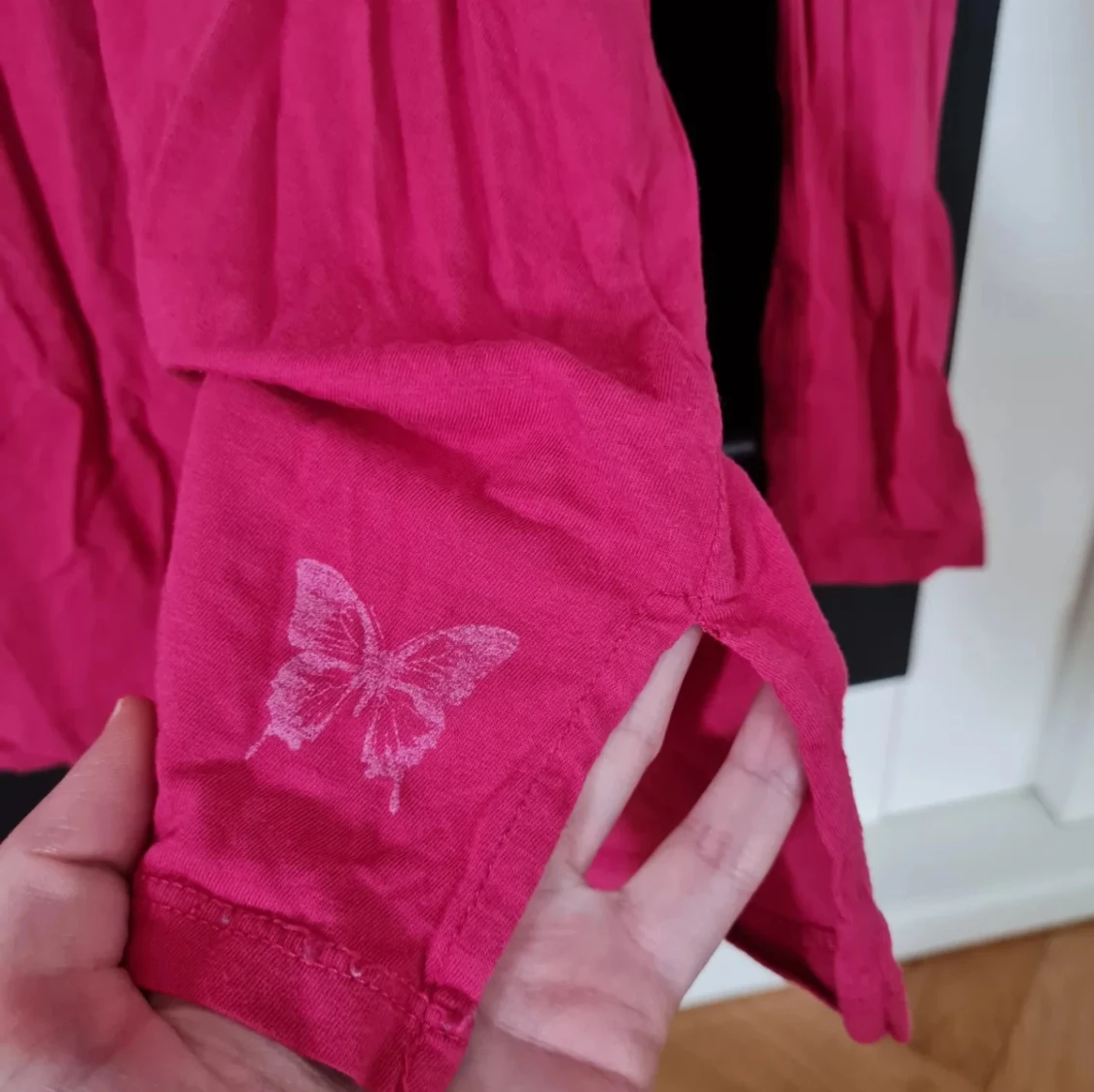 Långärmad rosa topp Me&I strl XS - 92