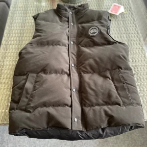 Canada goose väst black label - Sjukt fet perfekt inför sommar kvällarna🔥  Säljer pga av att den ej passar mig längre  Nyskick🙌  🐼