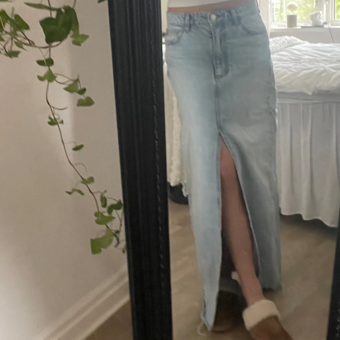 Lång Jeanskjol  - 91