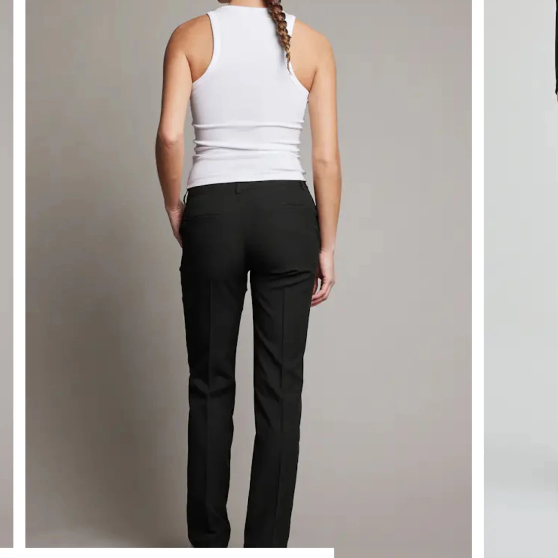 Lågmidjade kostymbyxor  - 90