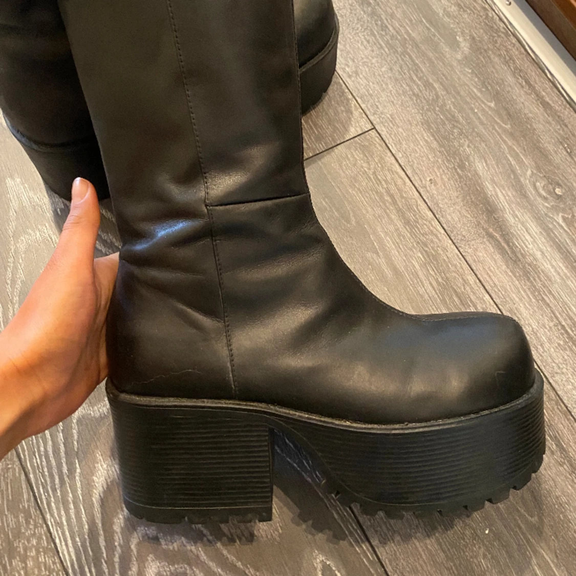 Platform ankleboots - 90