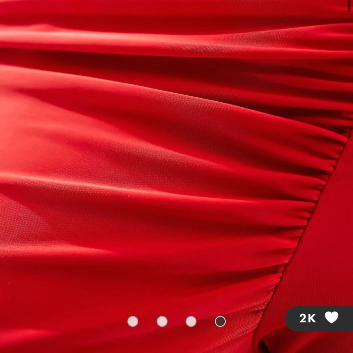 Röd assymetrisk topp  - 92