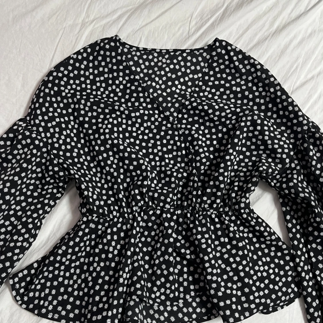 Blommig Bluse, uringad