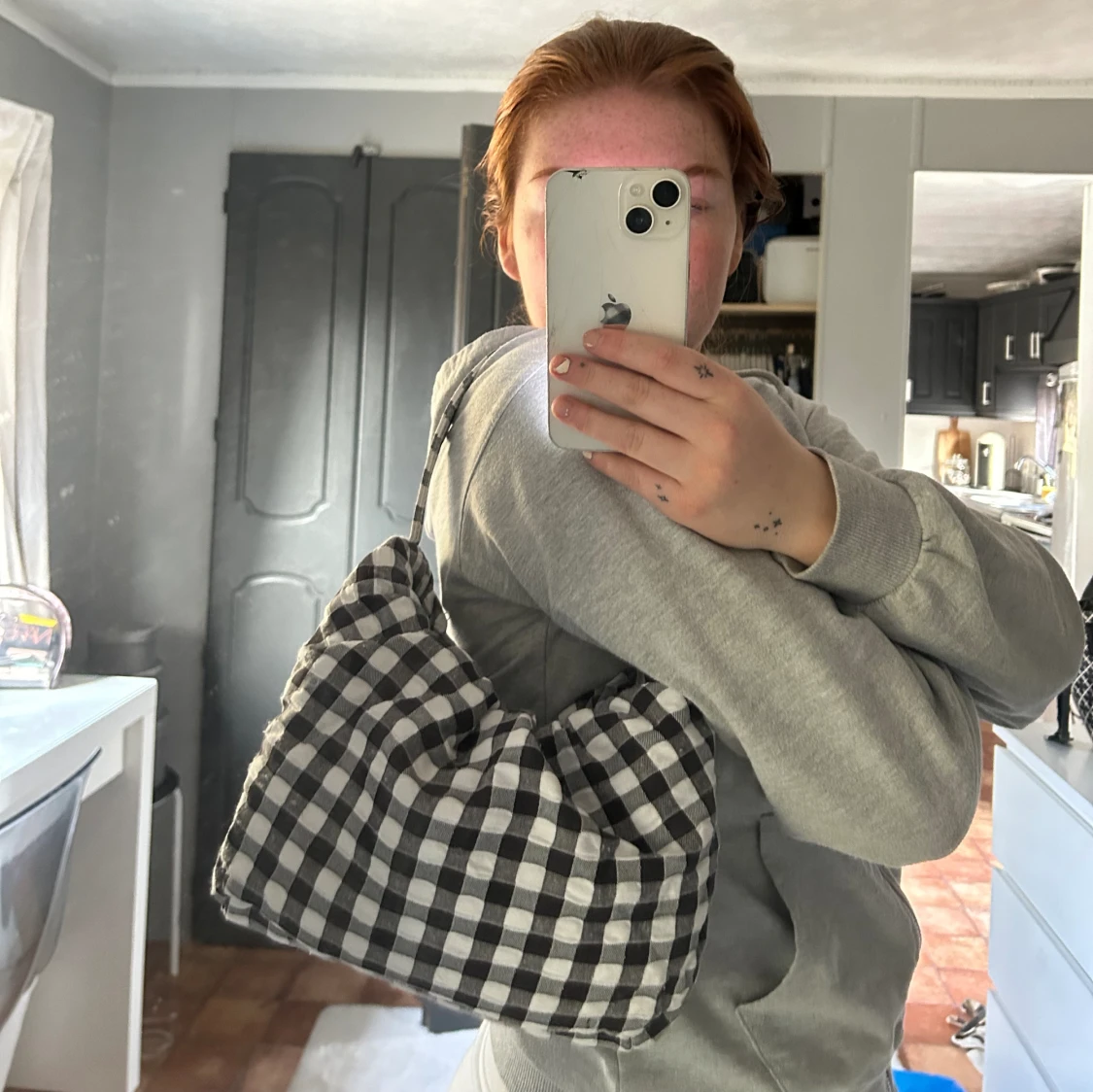 Rutig väska från Nakd  - 90