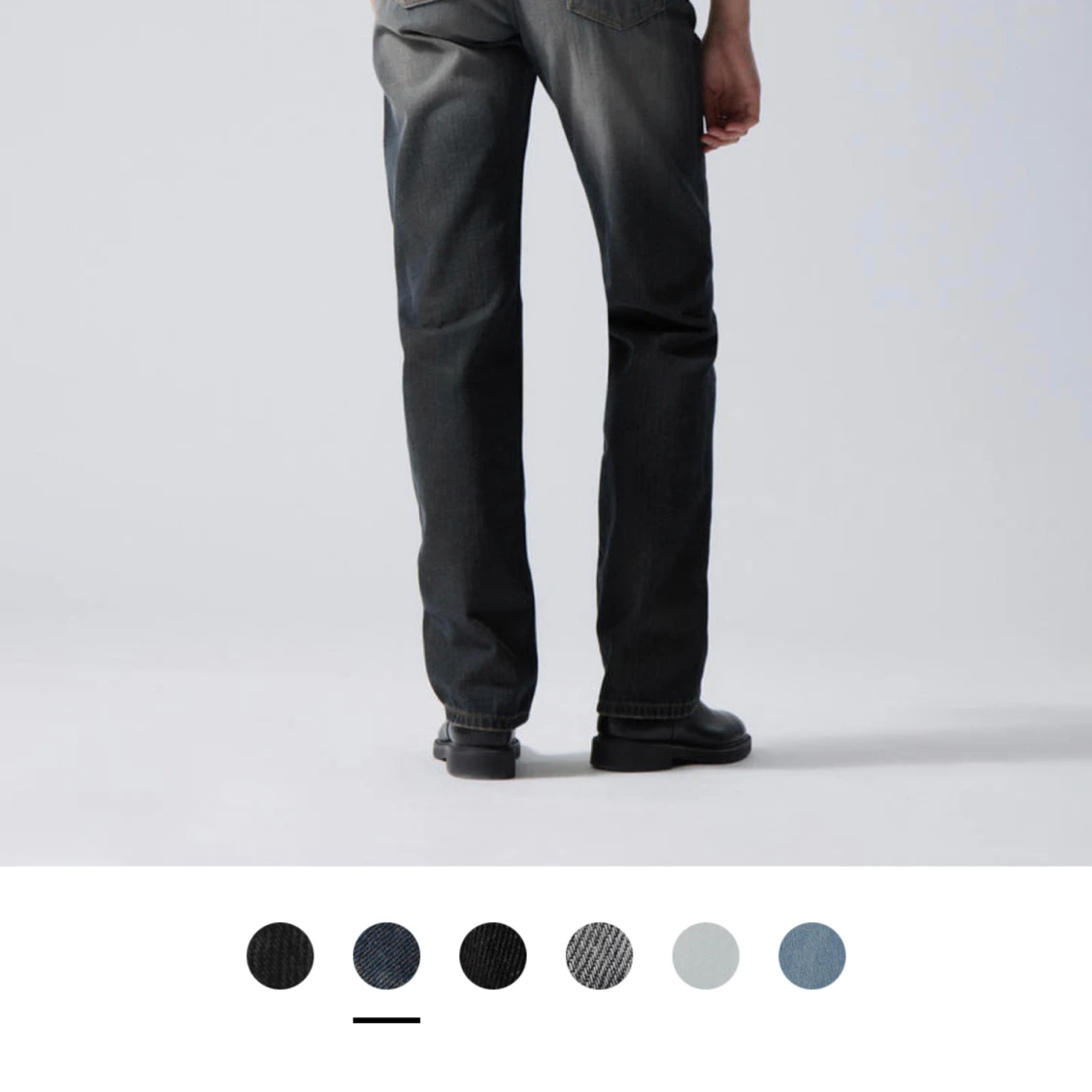 Arrow low straight jeans i färgen eleven grey  - 91