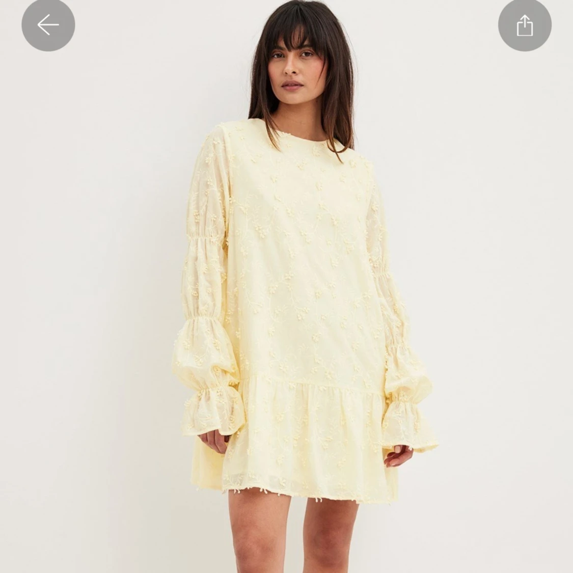 Gul Klänning Från Nakd 💛 - 91