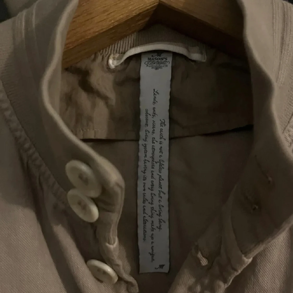 Beige Overshirt  - 91