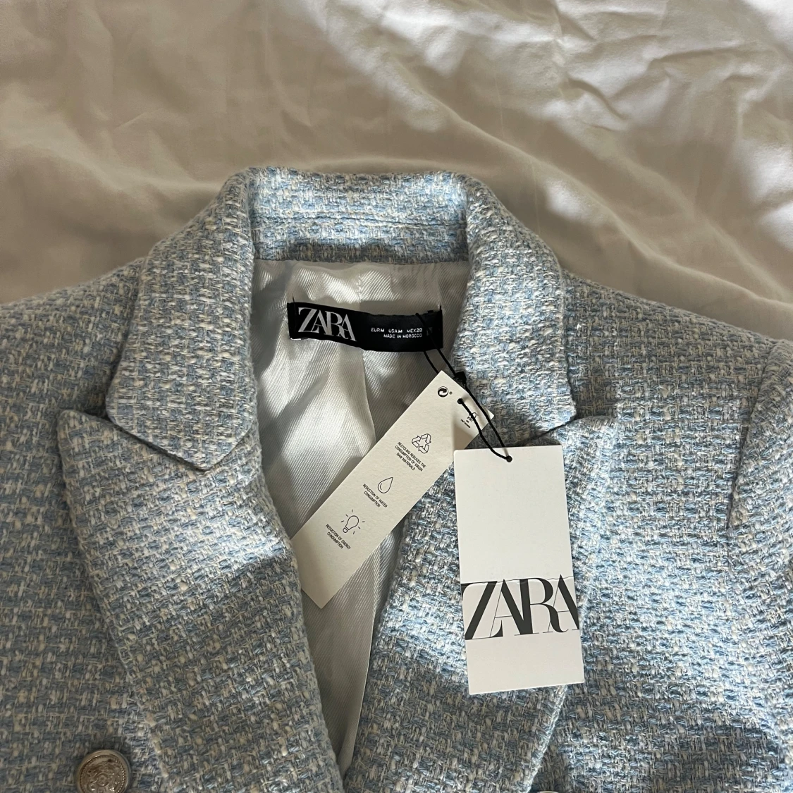 Oanvänd kavaj Zara M blå - 91