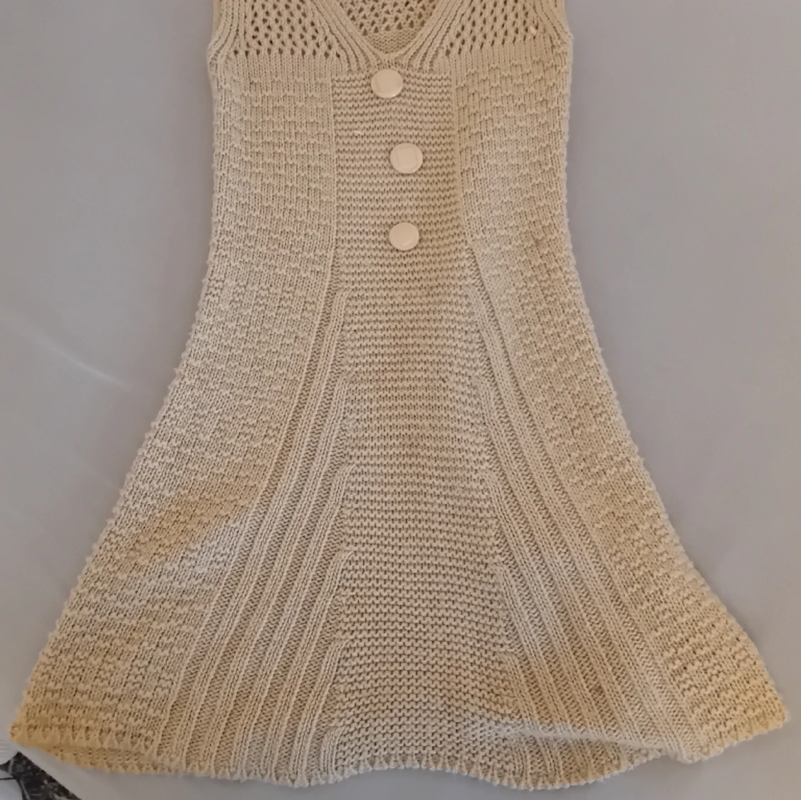 Beige klänning - 90