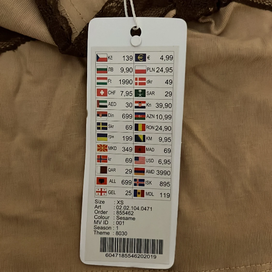 Croppat linne från new yorker  - 91